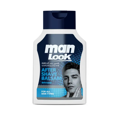 MAN LOOK AFTER SHAVE BALSAM WITH MINT FOR ALL SKIN TYPES 125 GM